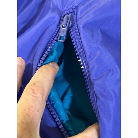 Columbia Ski Snow Jacket Sz Large reversable vintage 90's winter coat - Picture 4 of 15